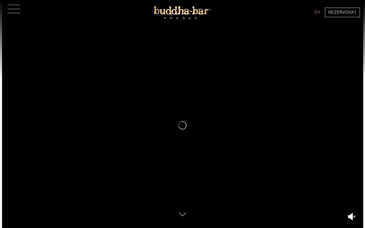 Screenshot stránky buddha-bar.cz