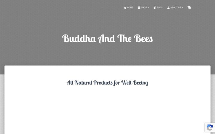 Screenshot di buddhaandthebees.net
