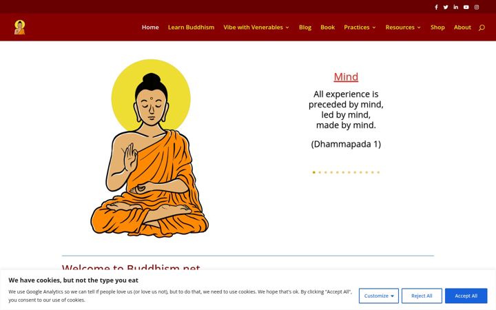Screenshot of buddhism.net