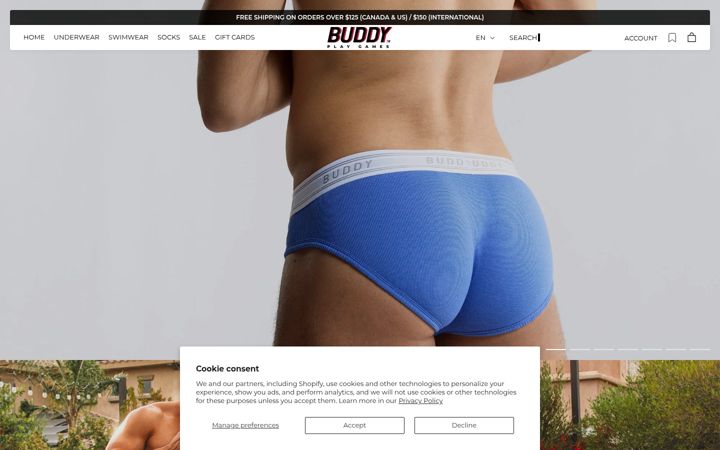 Screenshot of buddy-shop.com