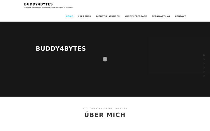 Skärmbild av buddy4bytes.de