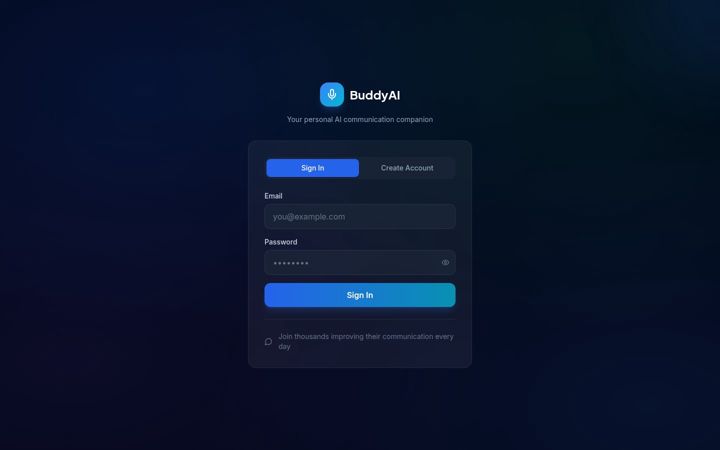Screenshot of buddyai.work