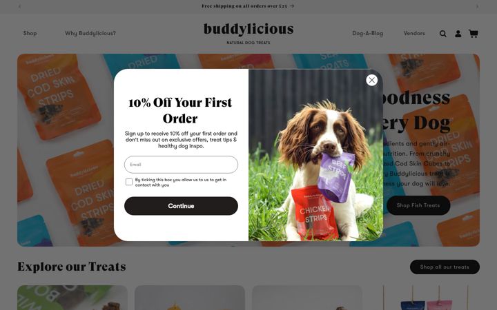 Screenshot of buddylicious.com