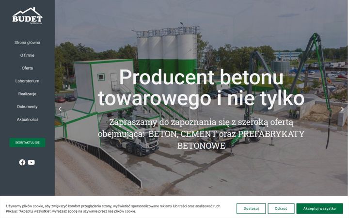 Screenshot of budet.pl