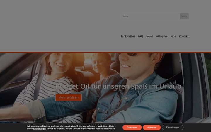 Captura de pantalla de budget-oil-service.de