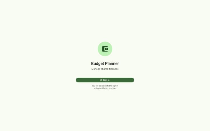 Screenshot of budget-planner.eu