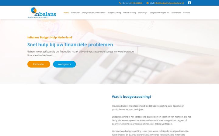 Zrzut ekranu budgethulpnederland.nl