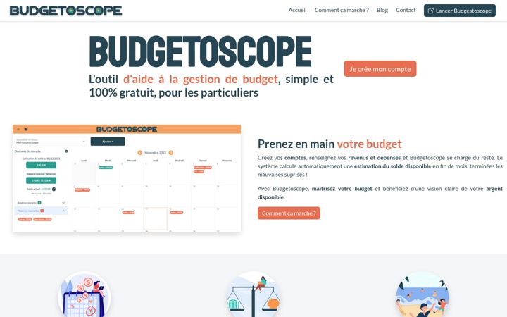 Screenshot of budgetoscope.fr