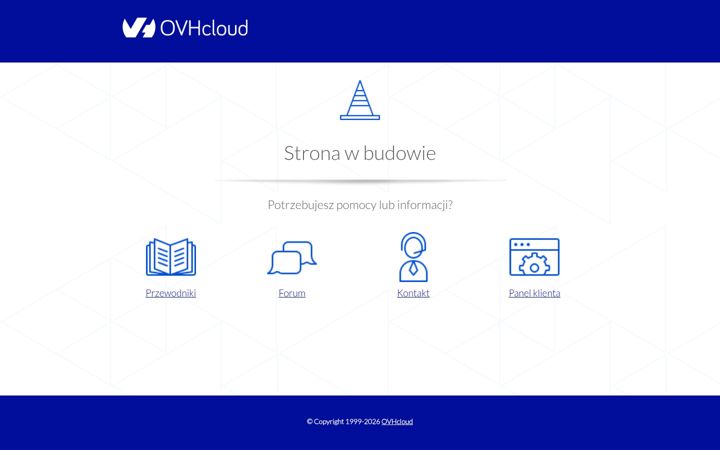 Screenshot of budgetparking.pl