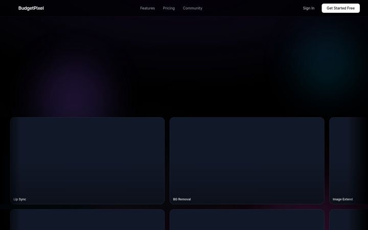 Screenshot of budgetpixel.com
