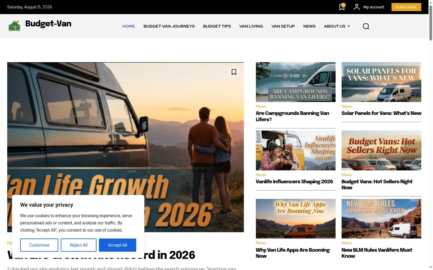Sutikimo reklamjuostės, rodytos prieš bet kokią sąveiką, ekrano kopija