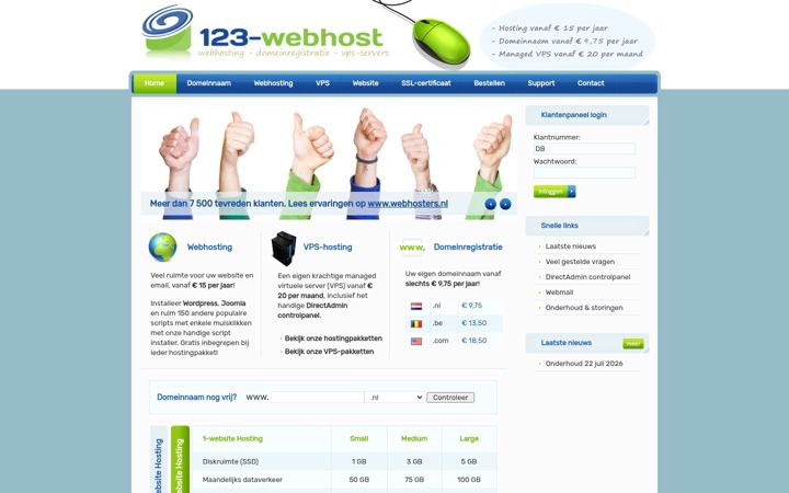 Screenshot of budgetwebhost.biz