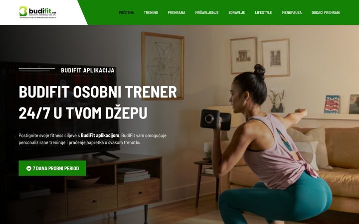 Screenshot di budifit.net