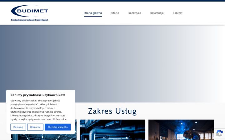 Ekraanipilt saidist budimet.pl