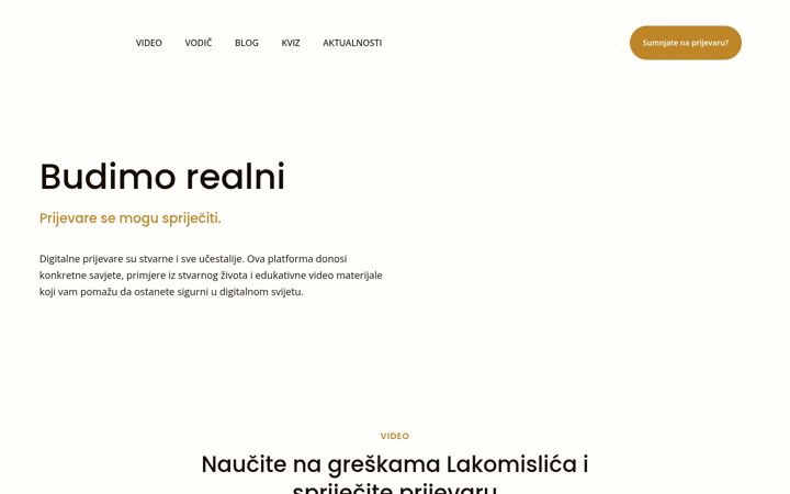 Screenshot of budimorealni.hr