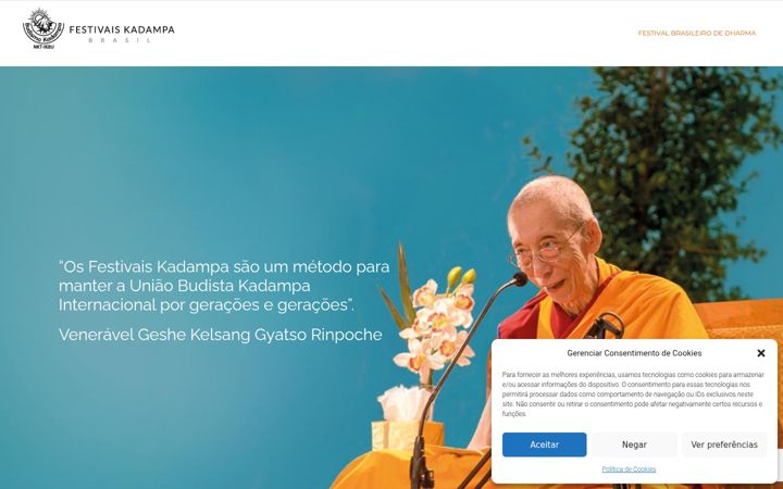 Screenshot von budismo.org.br