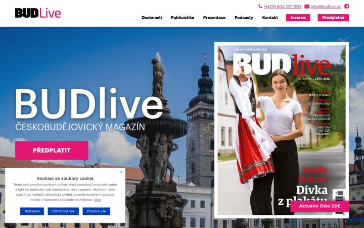 Zrzut ekranu budlive.cz