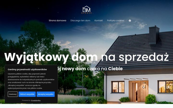 Screenshot of budmarbudownictwo.com