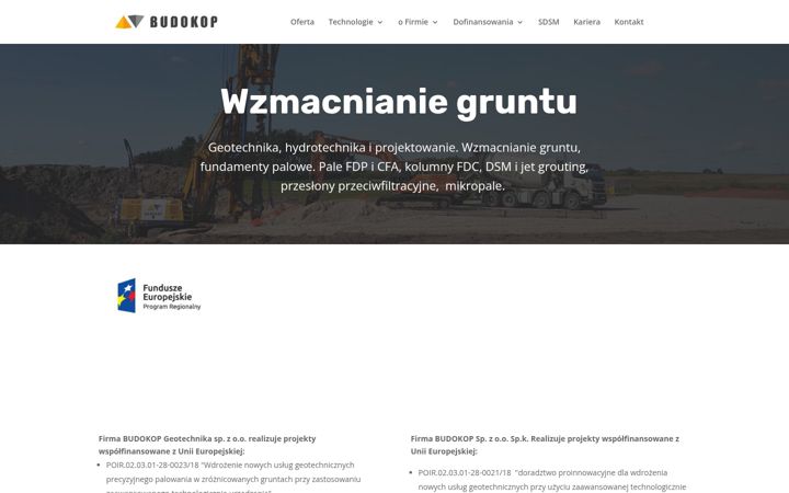 Snímek obrazovky budokop.pl