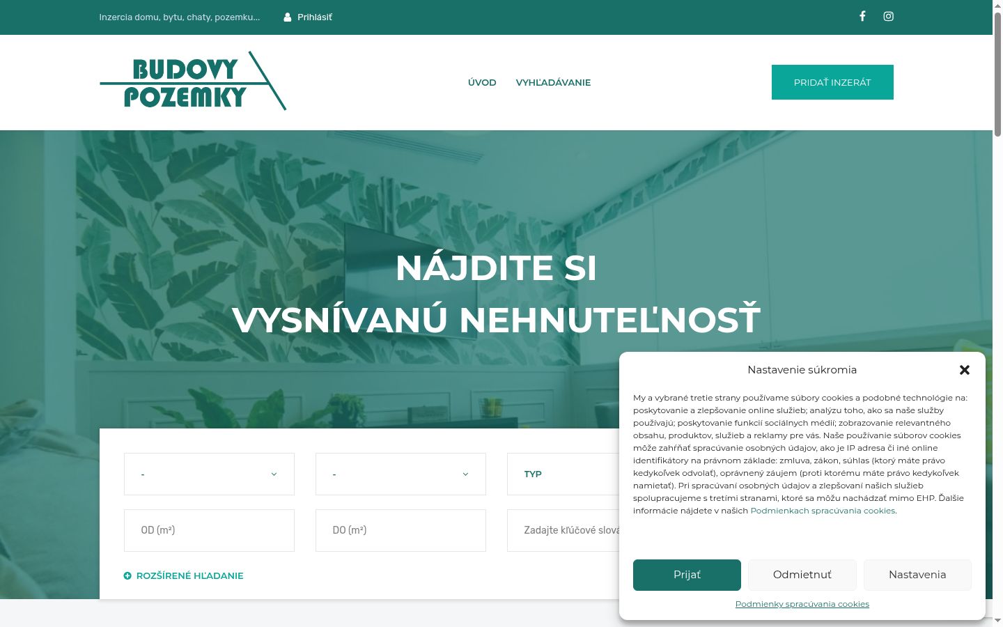 Snímek obrazovky baneru souhlasu zobrazeného před jakoukoli interakcí
