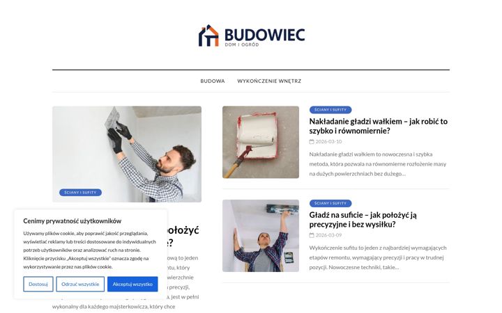 Ekraanipilt saidist budowiec.pl