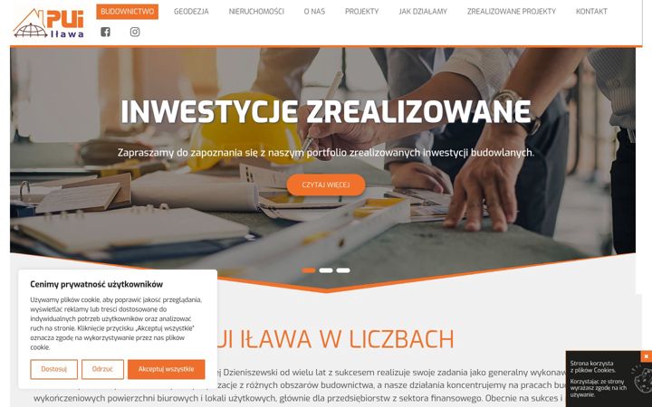 Screenshot of budownictwo.ilawa.pl