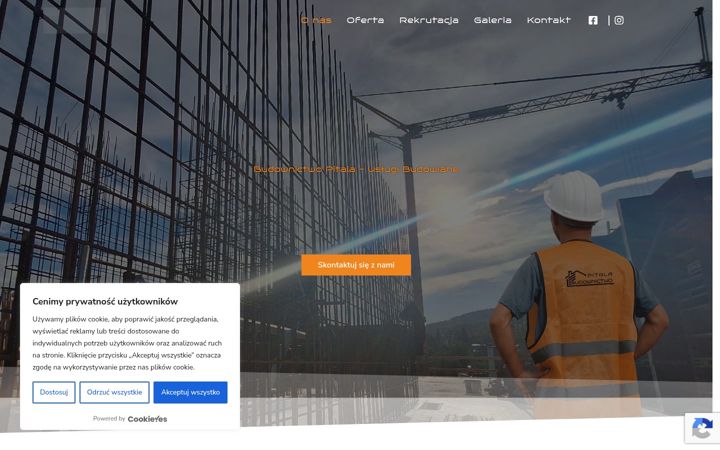 Screenshot of budownictwopitala.pl