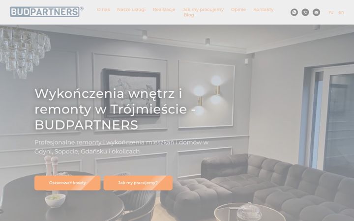 Screenshot του budpartners.pl