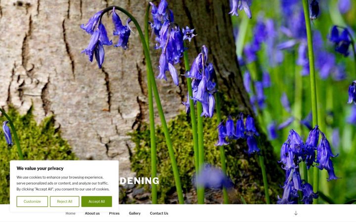 Screenshot of budsgardening.co.uk