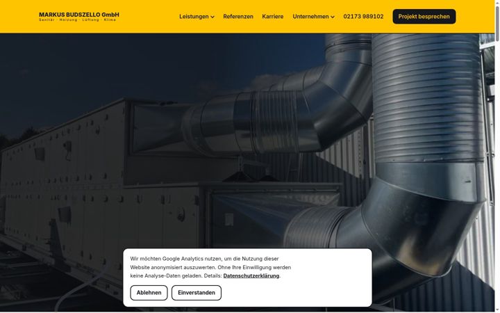 Screenshot of budszello.de