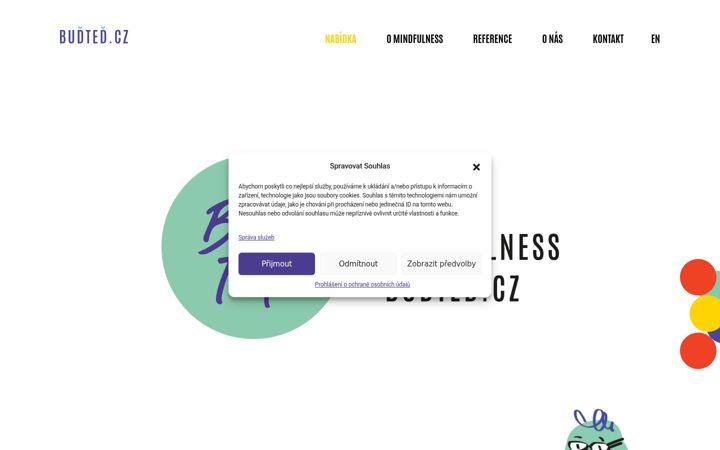 Screenshot of budted.cz
