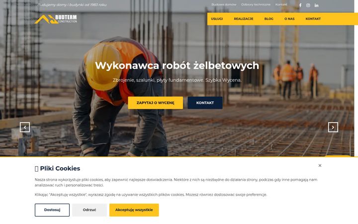 Screenshot of budterm.pl