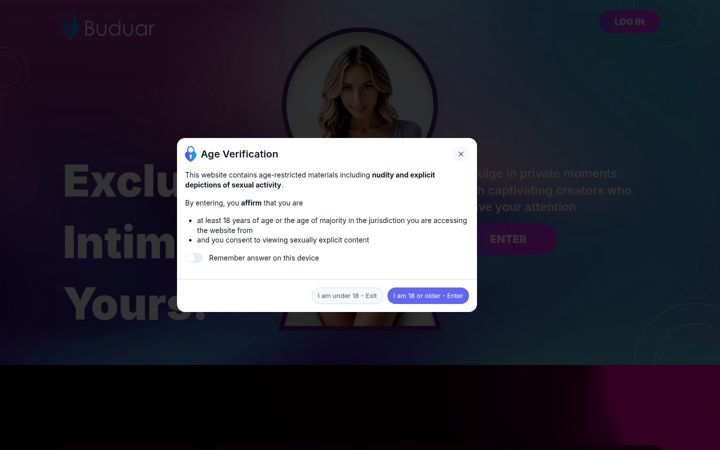 Screenshot of buduar.com