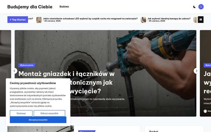 Screenshot του budujemydlaciebie.pl