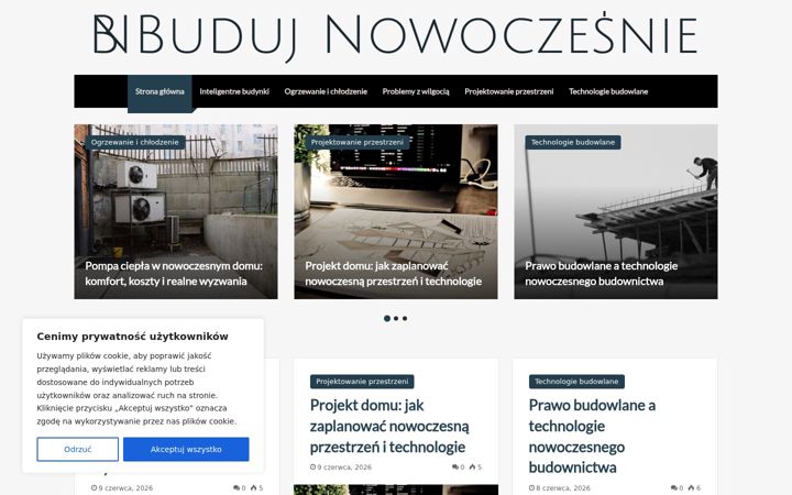 Screenshot di budujnowoczesnie.com.pl