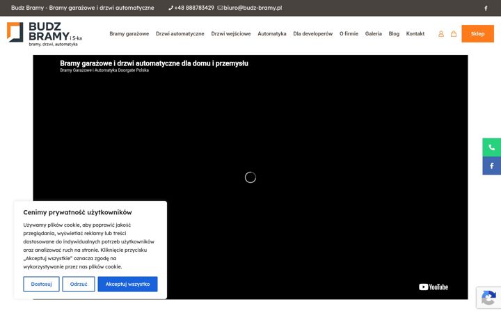 Screenshot of budz-bramy.pl