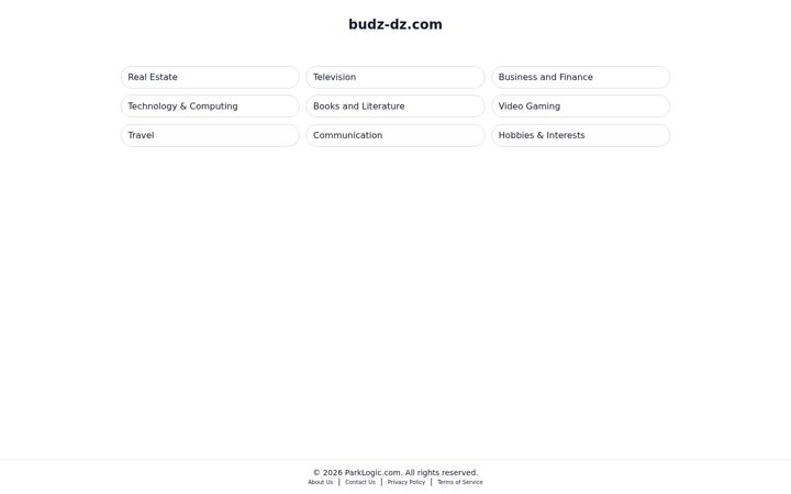 Screenshot of budz-dz.com