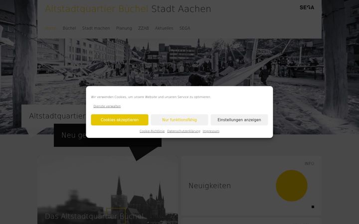Screenshot of buechel-aachen.de
