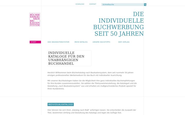 Screenshot of buecherbaukasten.de