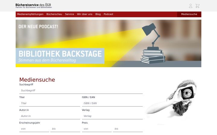 Screenshot of buechereiservice.at