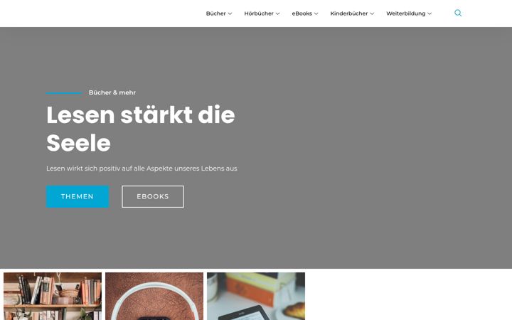 Screenshot of buecheresel.de