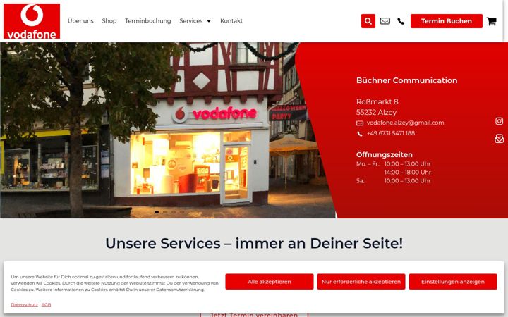 Screenshot of buechner-alzey.de