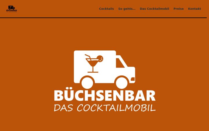 Screenshot of buechsenbar.de