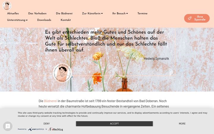 Skjámynd af buednerei-202.de