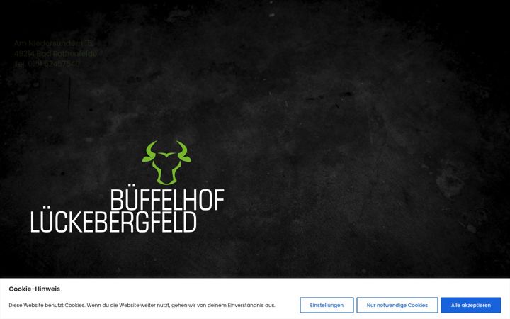 Screenshot of bueffelhof-lueckebergfeld.de