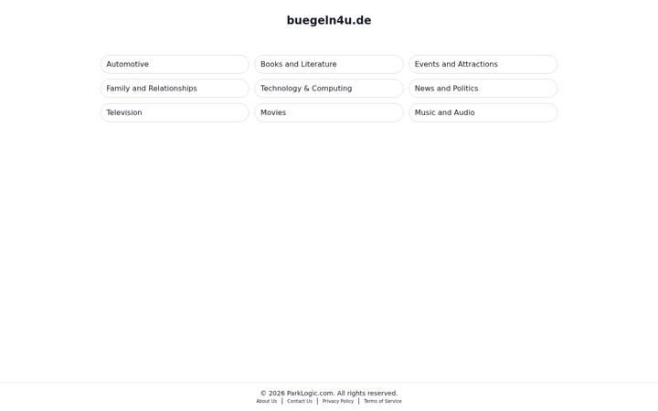 Screenshot of buegeln4u.de