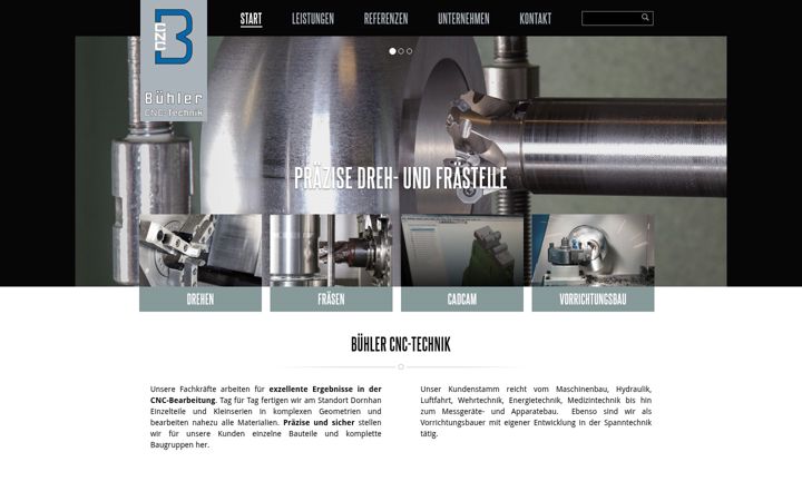 Screenshot of buehler-cnc-technik.de