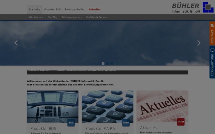Screenshot of buehler-informatik.de
