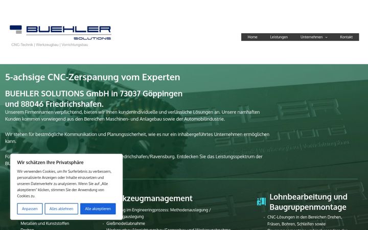 Képernyőkép: buehlersolutions.de