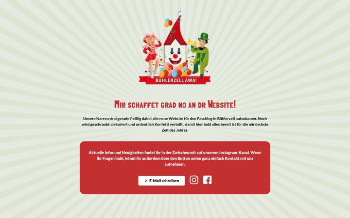 Képernyőkép: buehlerzeller-fasching.de
